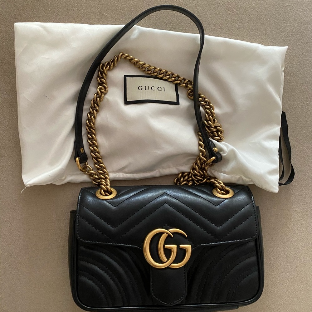 GG Marmont matelassé mini bag